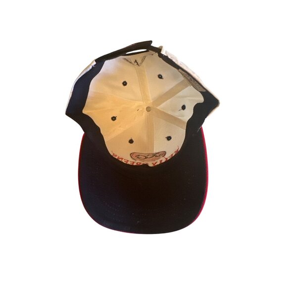 Kelly Greens Golf & Country Club Imperial Cap 100% Cotton White & Red Adjustable - Picture 4 of 5